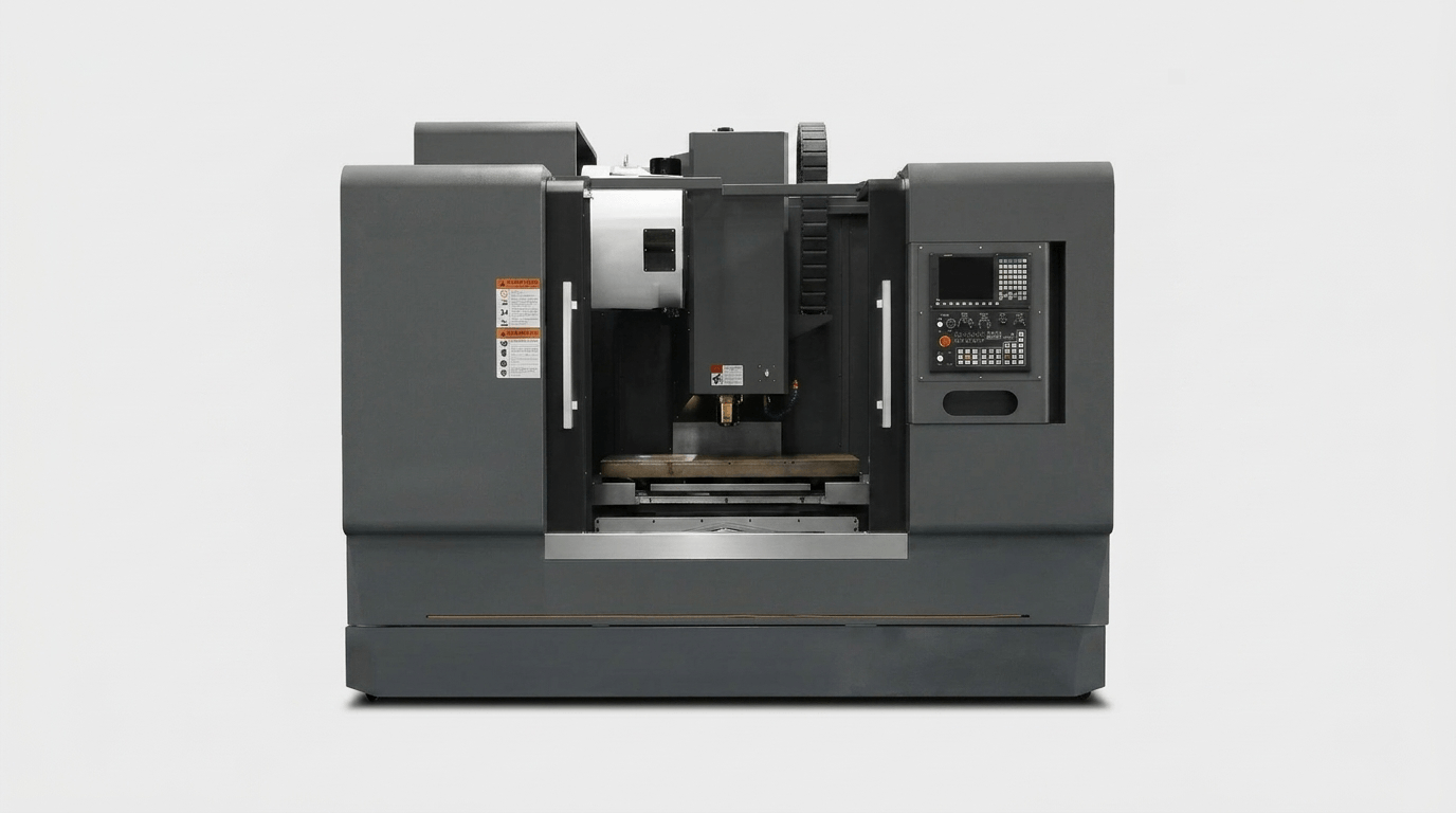 MFG Vertical Machining Center (VMC) for high-precision automated metal parts manufacturing